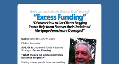 Desktop Screenshot of excessfunding.com